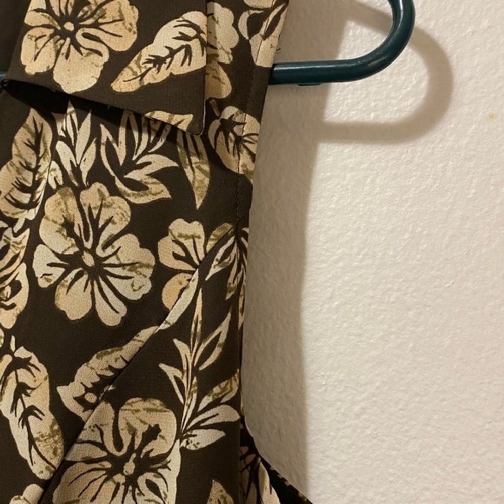Coldwater Creek Dress Women’s Size P16 Button Down Front Sleeveless - Picture 4 of 11